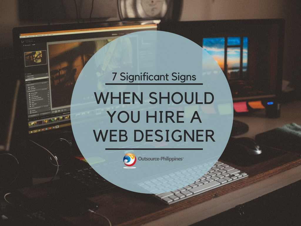 When should you hire a web designer