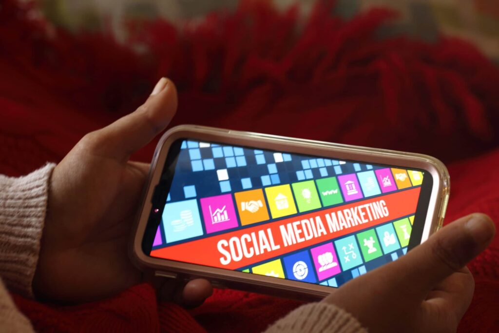 instagram facebook social media marketing mobile