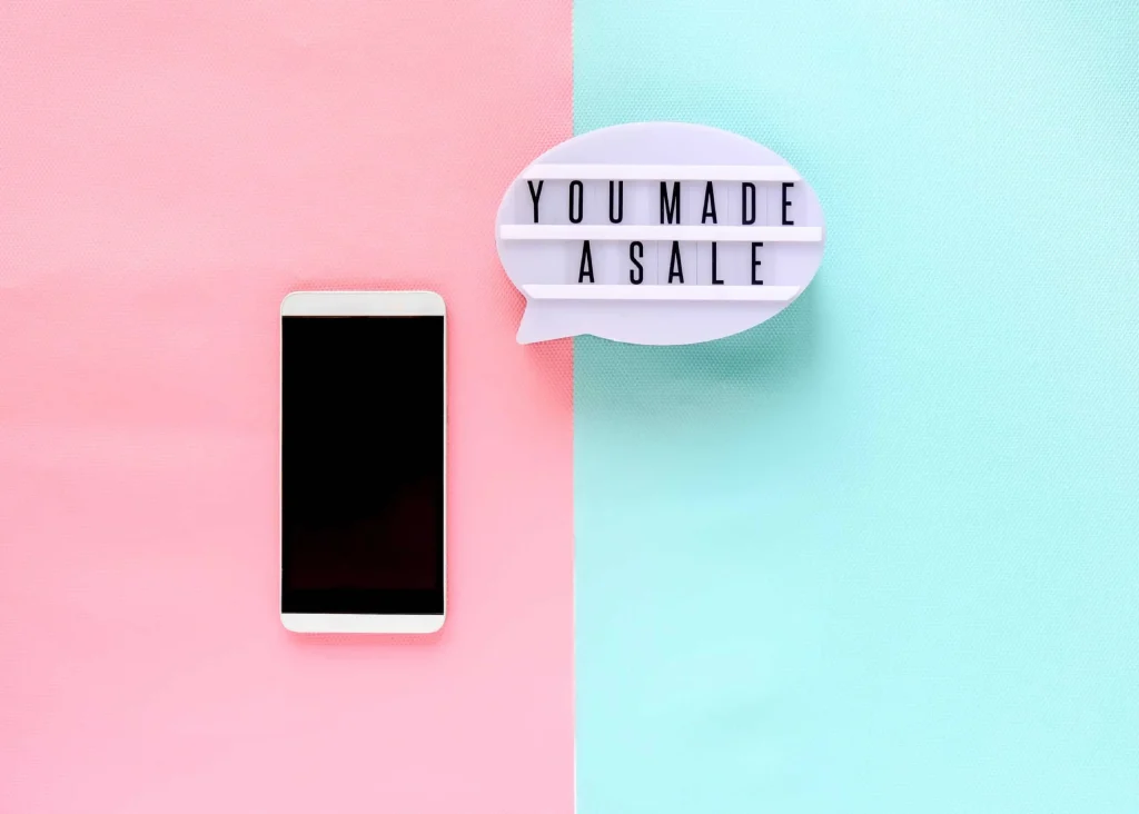 you made a sale sign scaled 1