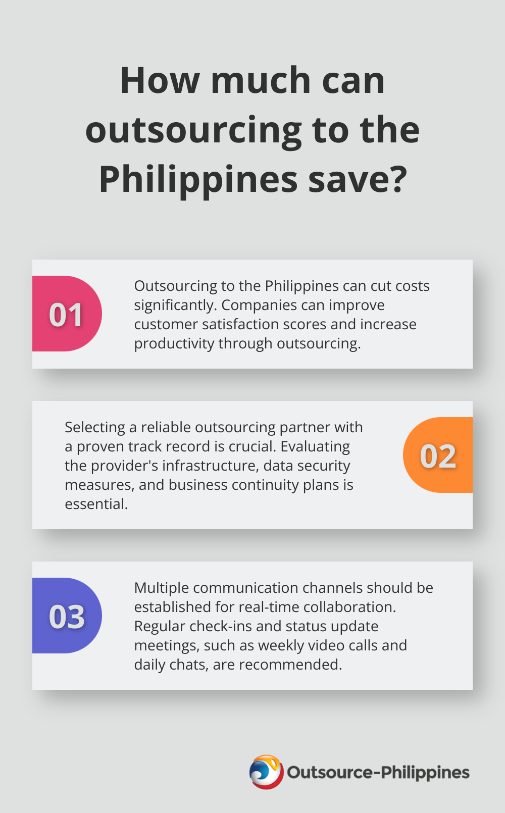 Fact - How much can outsourcing to the Philippines save?