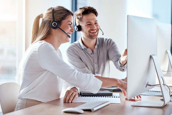 computer collaboration and customer service