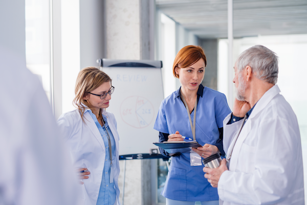 group of doctors on conference medical team