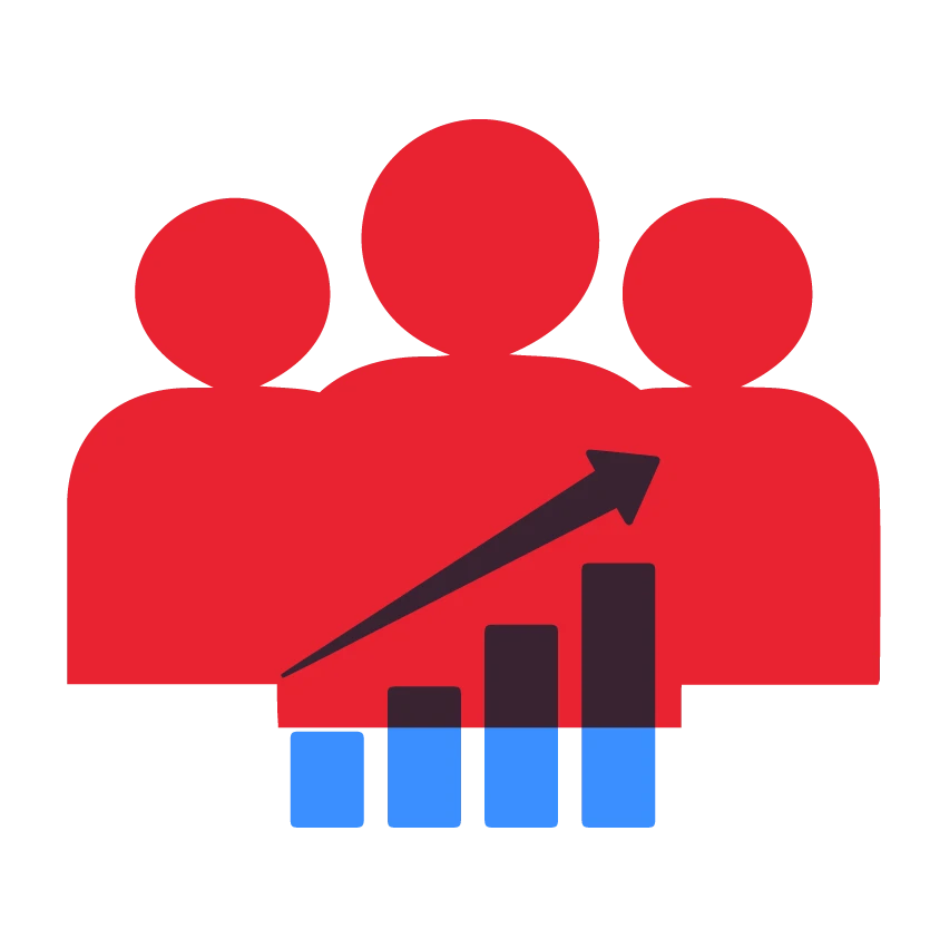 increased management icon