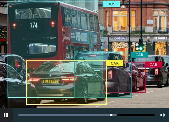 annotation video car