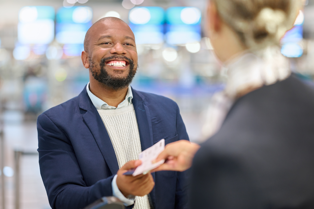 businessman avoiding customer churn