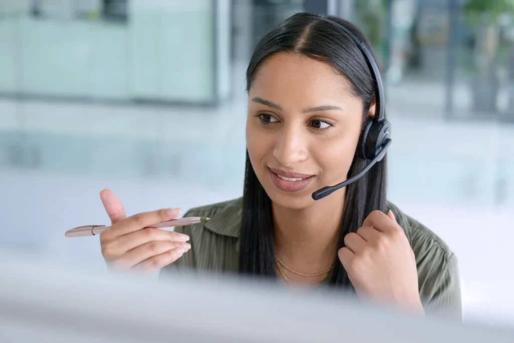 professional confident at work after knowing what are power words in customer service