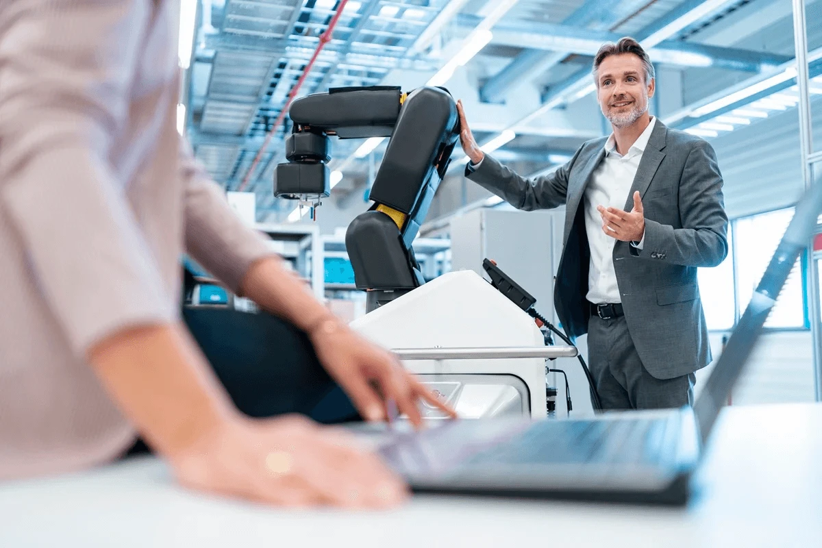 modern technology featured in an office