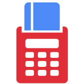 credit card processors finance icon