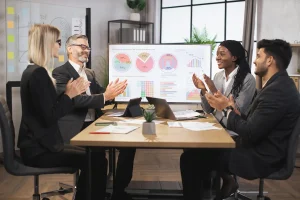 executives satisfied with the benefits of outsourcing for their business