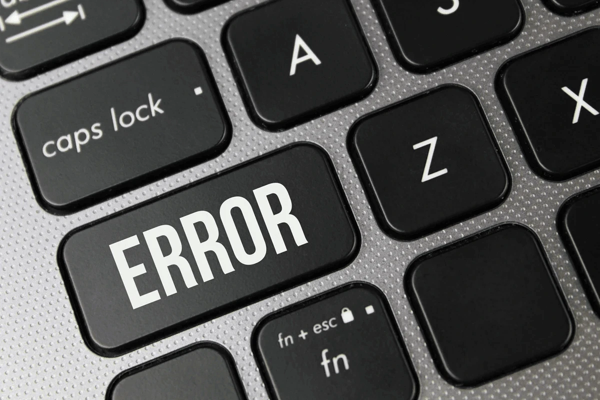 creative representation of data entry errors