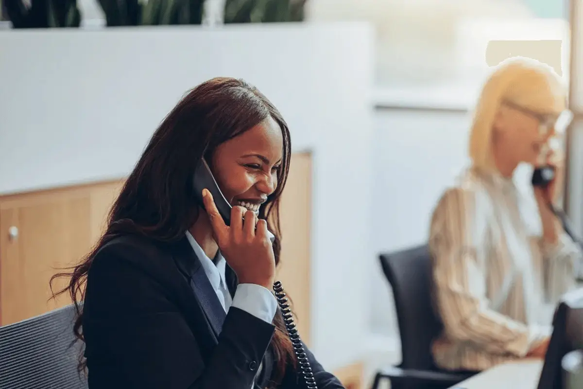 professionals handling telephone appointment setting responsibilities