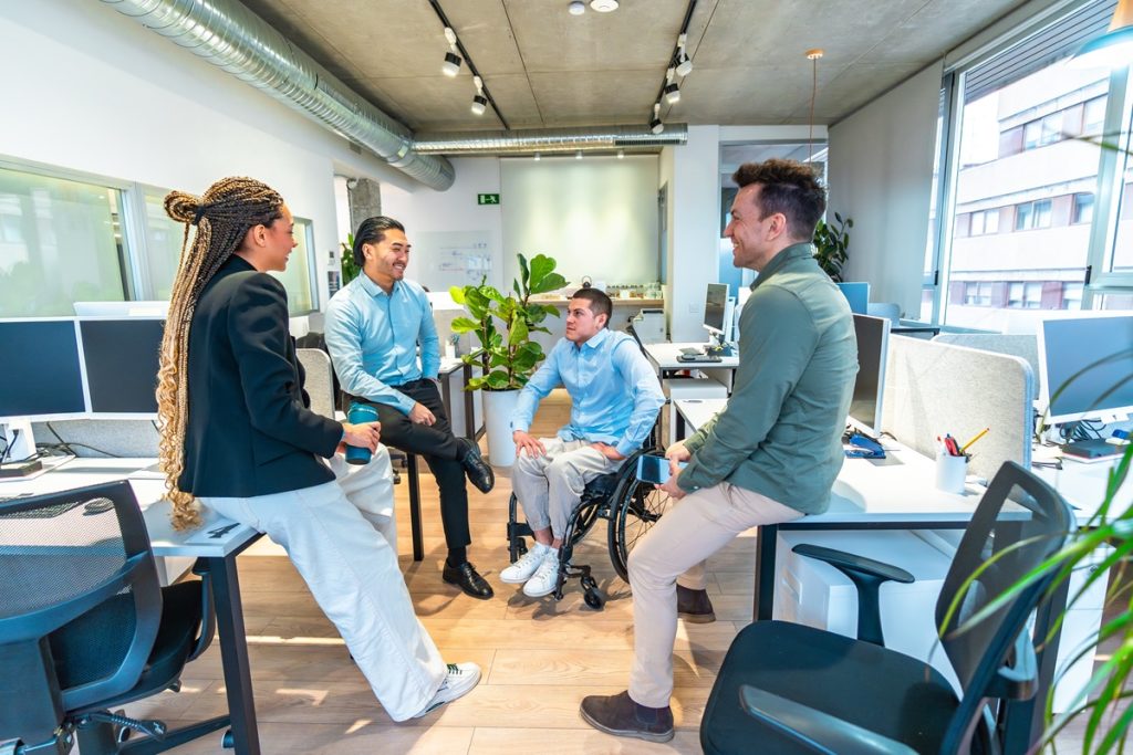 The team discusses 2026 workforce trends strategy for their company