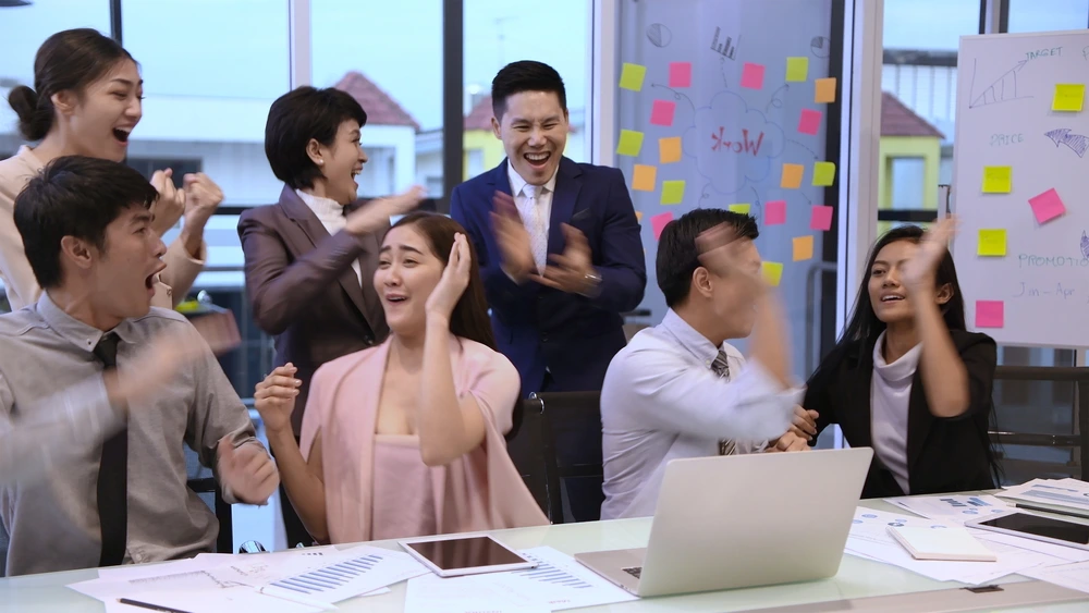 A team of empowered customer service agents.